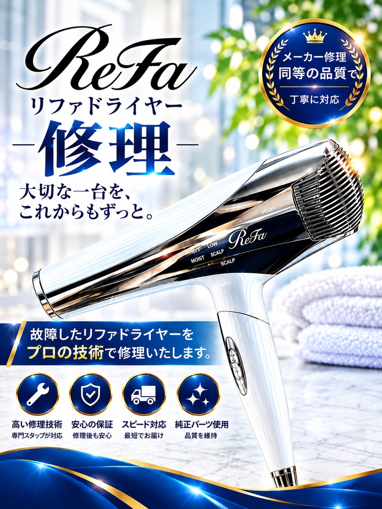 ReFaドライヤー修理